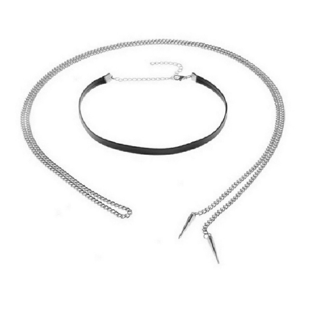 Choker & Necklace Set - Picture 3 of 4